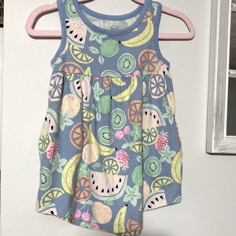 GIRLS TODDLER TANK DRESS OR TANK W/ LEGGINGS